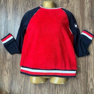 Tommy Hilfiger Red Fleece Sweatshirt